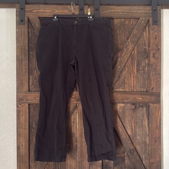 Carhartt Men's Relaxed Fit Twill Utility Work Pant - Picture 2 of 10